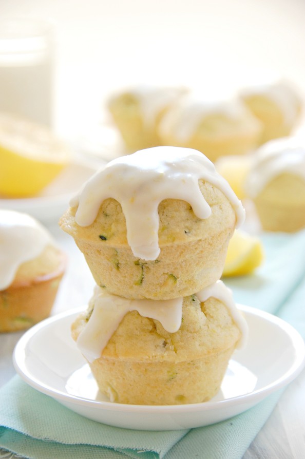 Lemon Zucchini Muffins | thekitchenmccabe.com