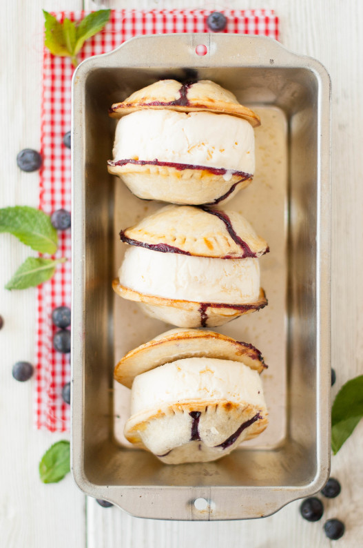 Blueberry P-ice Cream Sandwiches | thekitchenmccabe.com