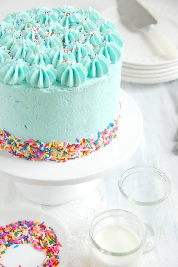 Funfetti Birthday cake Gluten and Dairy free 5 - The Kitchen McCabe