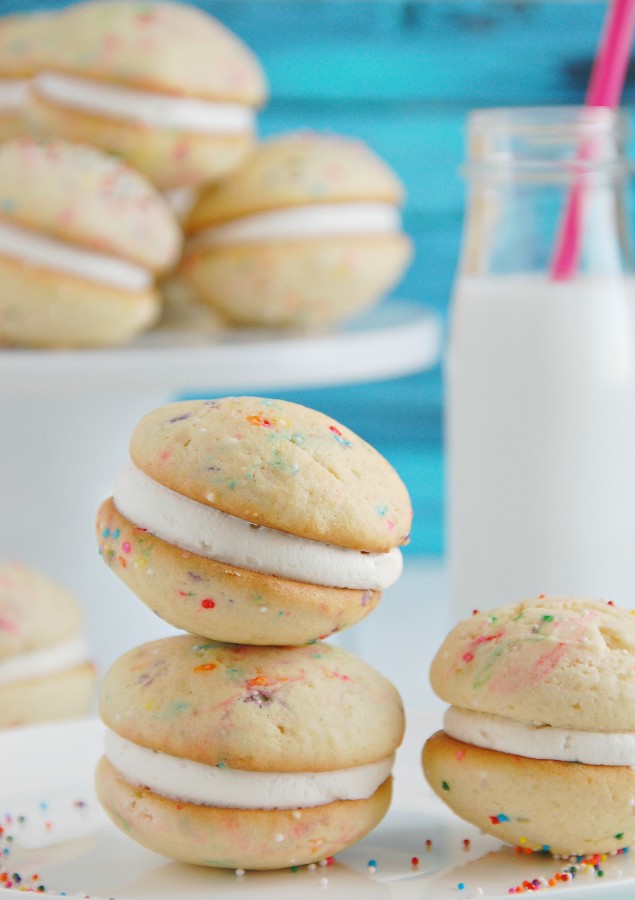 Cake Mix Whoopie Pies • Dance Around the Kitchen