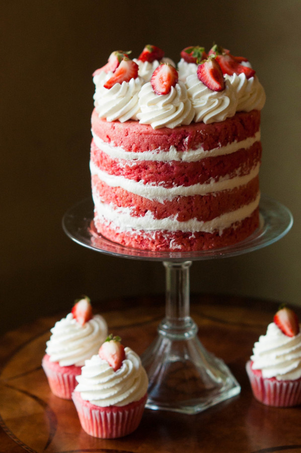 Fresh Strawberry Lemonade Cake - A Spicy Perspective