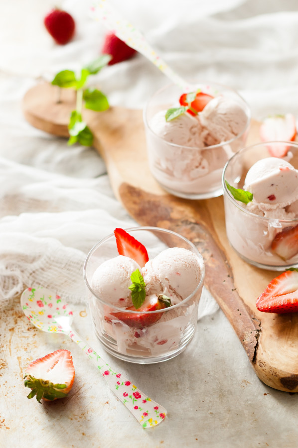 strawberry icecream图片