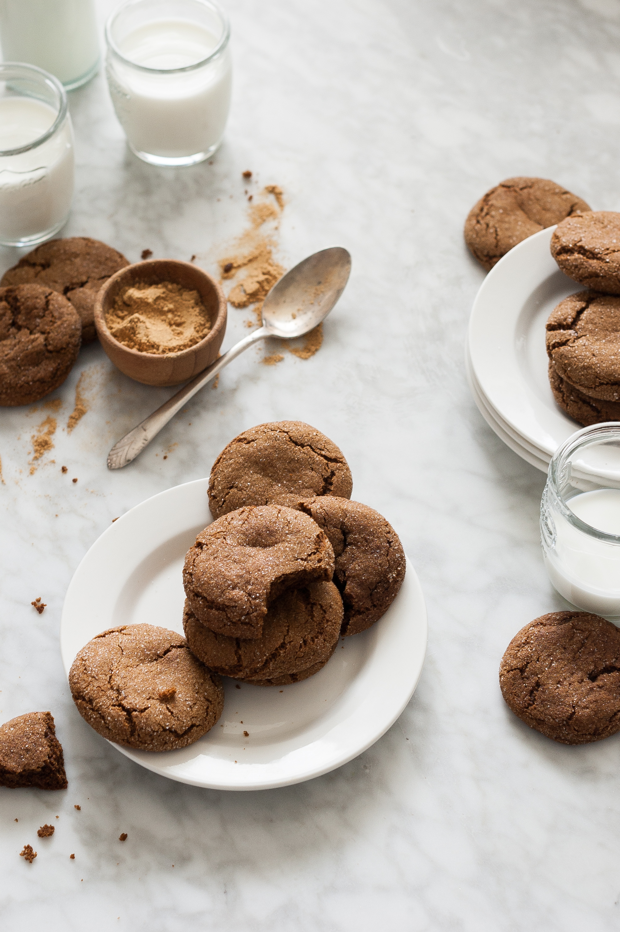 Chewy Ginger Molasses Cookies - The Kitchen McCabe