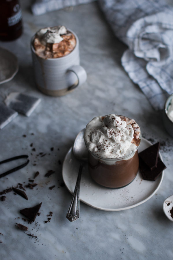London Fog Hot Chocolate + Mapled Whipped Cream - The Kitchen McCabe