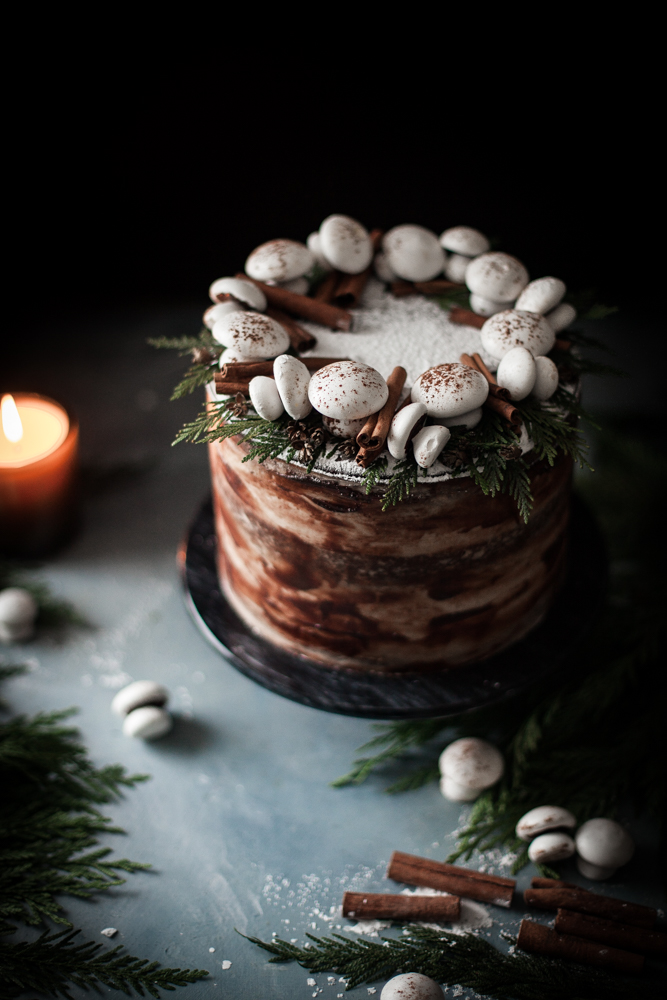 Julia's Chocolate Almond Cake - Saving Room for Dessert