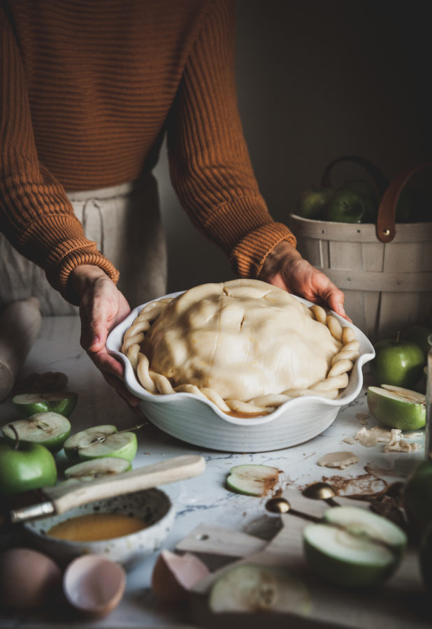 Classic Deep Dish Apple Pie - The Kitchen McCabe